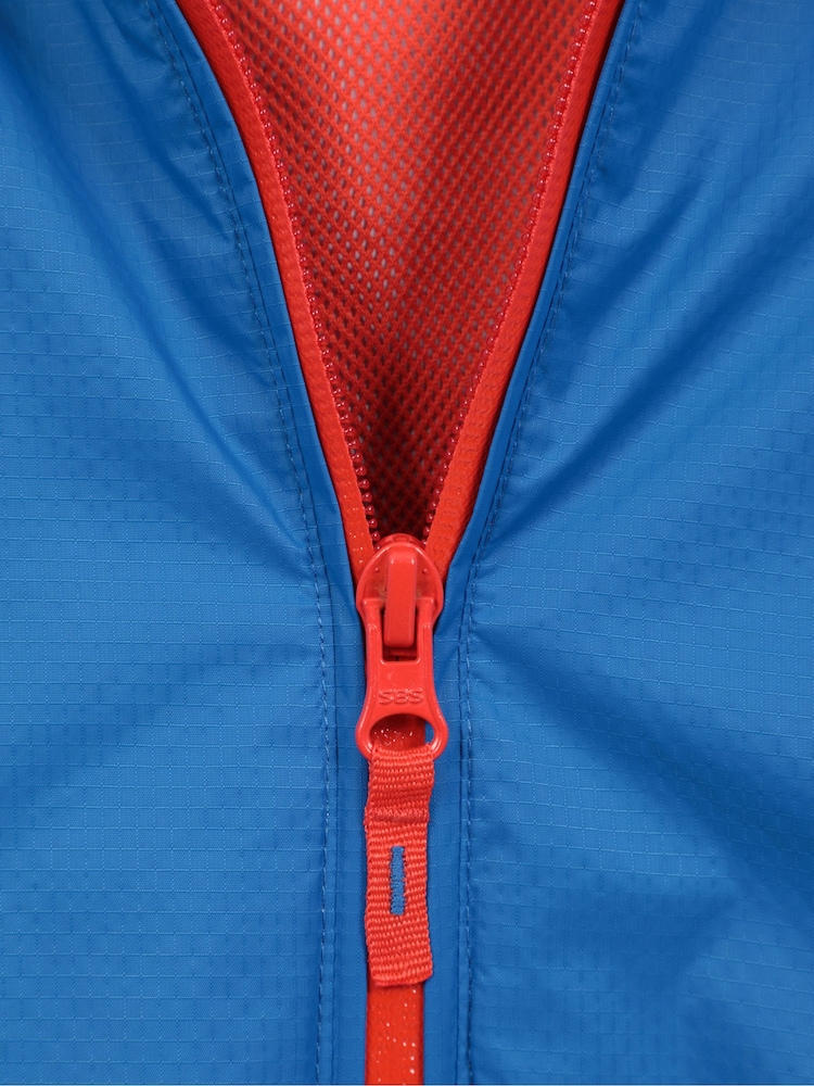 modra - Mountain Warehouse otroška nepremočljiva jakna Torrent - Slika 5 iz 5