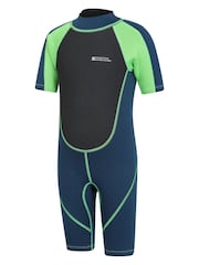 Mountain Warehouse Green Kids Shorty 2.5/2mm Wetsuit - Image 4 of 7
