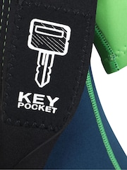 Mountain Warehouse Green Kids Shorty 2.5/2mm Wetsuit - Image 6 of 7