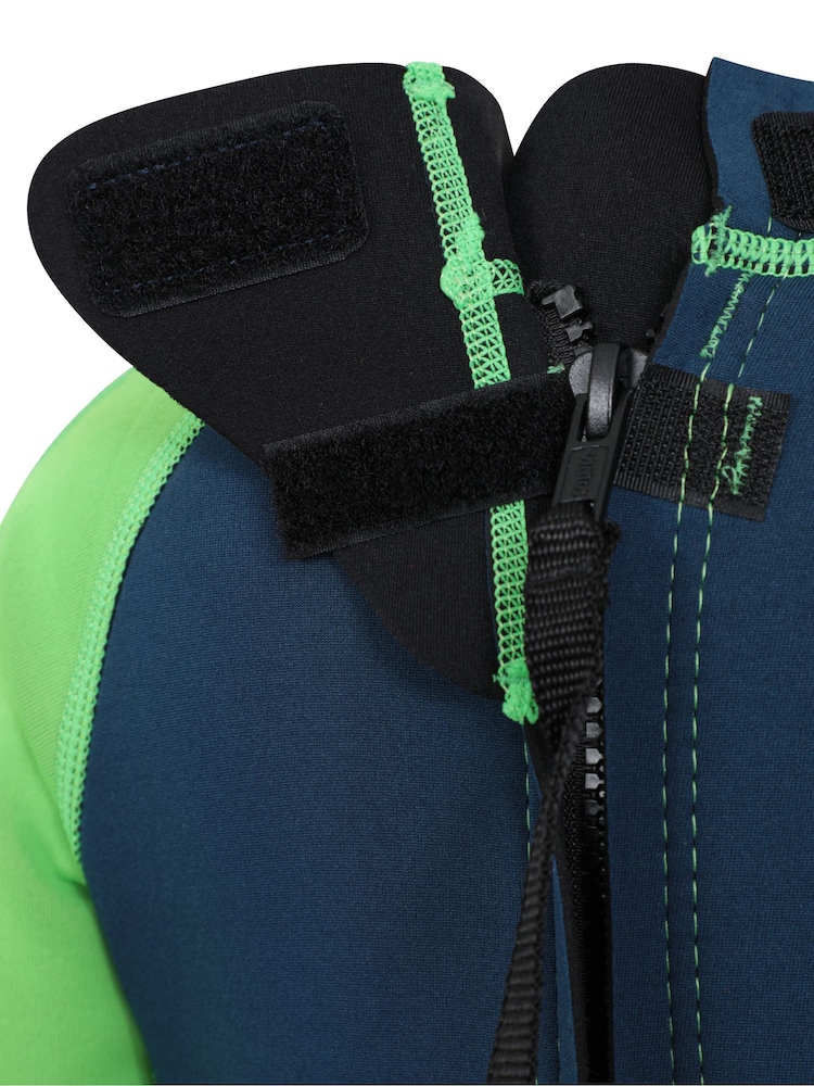 Mountain Warehouse Green Kids Shorty 2.5/2mm Wetsuit - Image 7 of 7