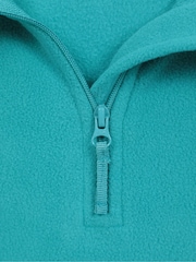 Aqua Blue - Mountain Warehouse Kids Camber II Fleece Hoodie - Imagen 5 de 5
