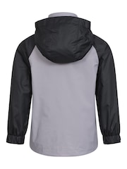 Mountain Warehouse Grey Torrent II Kids Waterproof Jacket - Image 5 of 6