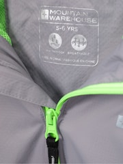 Mountain Warehouse Grey Torrent II Kids Waterproof Jacket - Image 6 of 6
