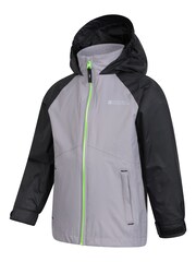 Pilka - „Mountain Warehouse Torrent II“ vaikų neperšlampama striukė - 8 paveikslėlis iš 10