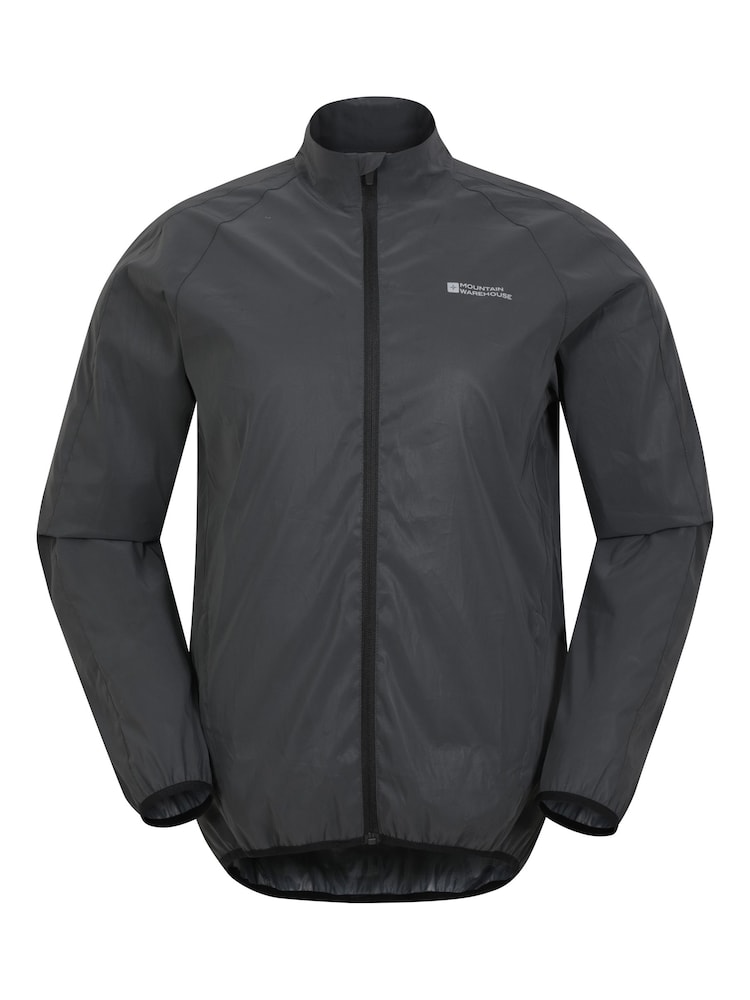 Mountain Warehouse Black 360 Reflective Mens Jacket - Image 1 of 6