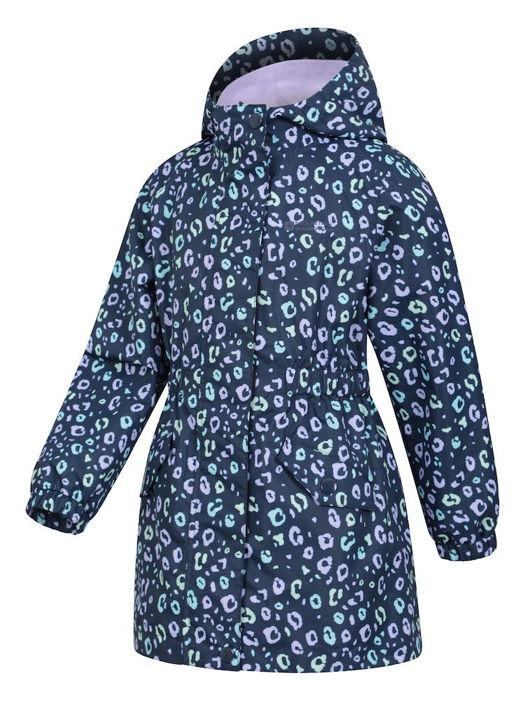 Mountain Warehouse Purple Dale Kids Lightweight Waterproof Jacket - Image 4 of 5