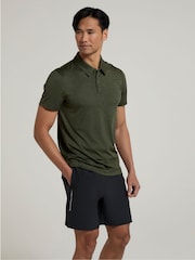 Mountain Warehouse Herren Deuce Isocool Atmungsaktives Polo-Shirt mit UV-Schutz - Bild 1 von 9