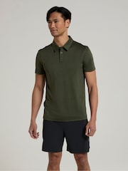 Mountain Warehouse Herren Deuce Isocool Atmungsaktives Polo-Shirt mit UV-Schutz - Bild 2 von 9