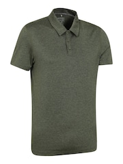 Mountain Warehouse Herren Deuce Isocool Atmungsaktives Polo-Shirt mit UV-Schutz - Bild 7 von 9