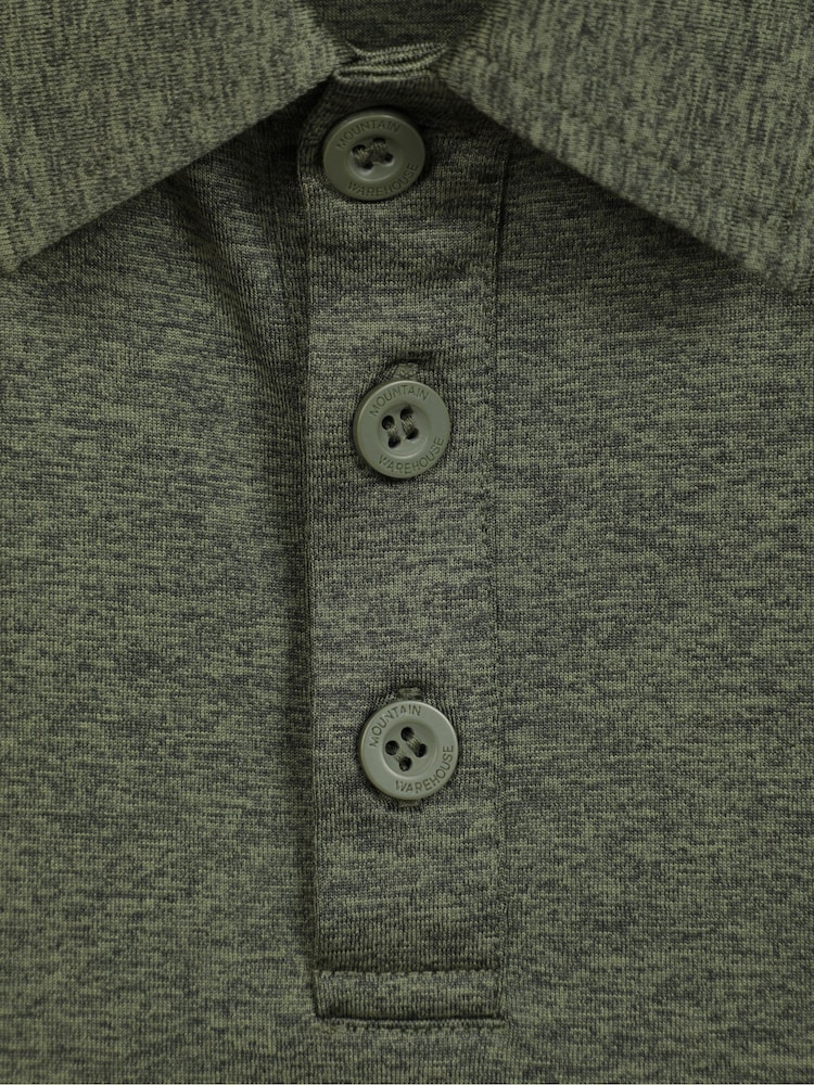 Mountain Warehouse Herren Deuce Isocool Atmungsaktives Polo-Shirt mit UV-Schutz - Bild 9 von 9