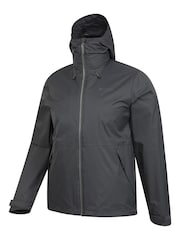 Mountain Warehouse Grey Mens Swerve Packaway Waterproof Jacket - Image 3 of 5