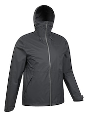 Mountain Warehouse Grey Mens Swerve Packaway Waterproof Jacket - Image 4 of 5