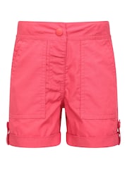 Mountain Warehouse Pink Kids Shore 100% Cotton Shorts - Image 1 of 7