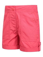 Mountain Warehouse Pink Kids Shore 100% Cotton Shorts - Image 4 of 7