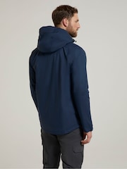 Mountain Warehouse Blue Mens Summit Extreme 2.5 Layer Waterproof Jacket - Image 4 of 9