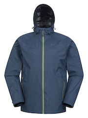 Mountain Warehouse Blue Mens Summit Extreme 2.5 Layer Waterproof Jacket - Image 5 of 9