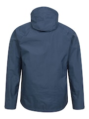 Mountain Warehouse Blue Mens Summit Extreme 2.5 Layer Waterproof Jacket - Image 3 of 6