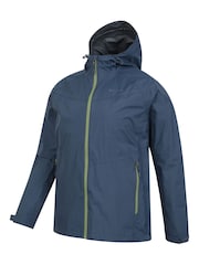 Mountain Warehouse Blue Mens Summit Extreme 2.5 Layer Waterproof Jacket - Image 5 of 6
