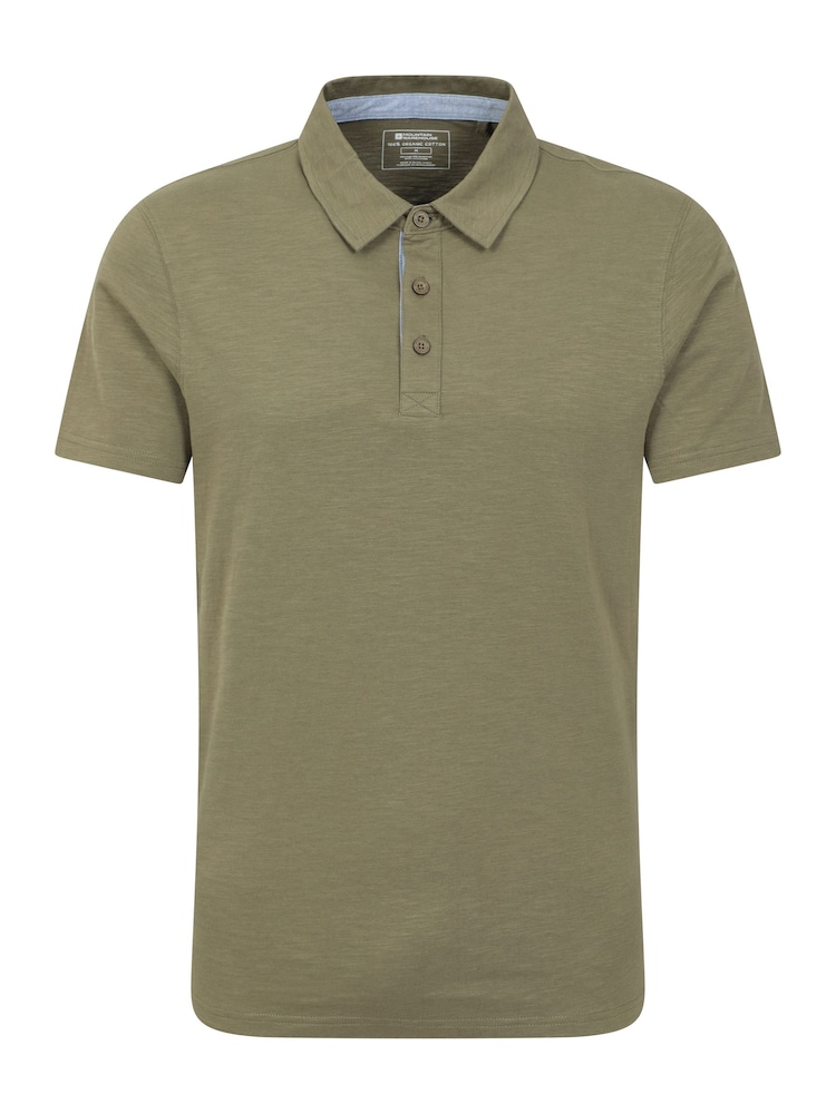 Mountain Warehouse Green Hasst II Mens Polo Shirt - Image 1 of 5