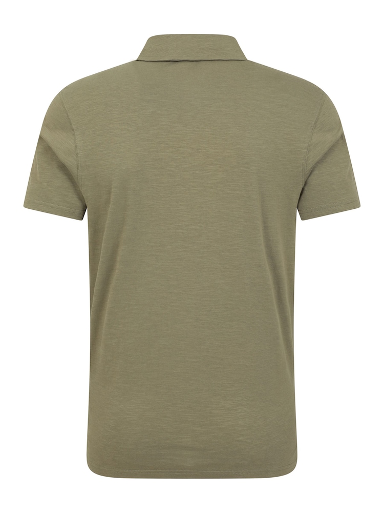 Mountain Warehouse Green Hasst II Mens Polo Shirt - Image 2 of 5