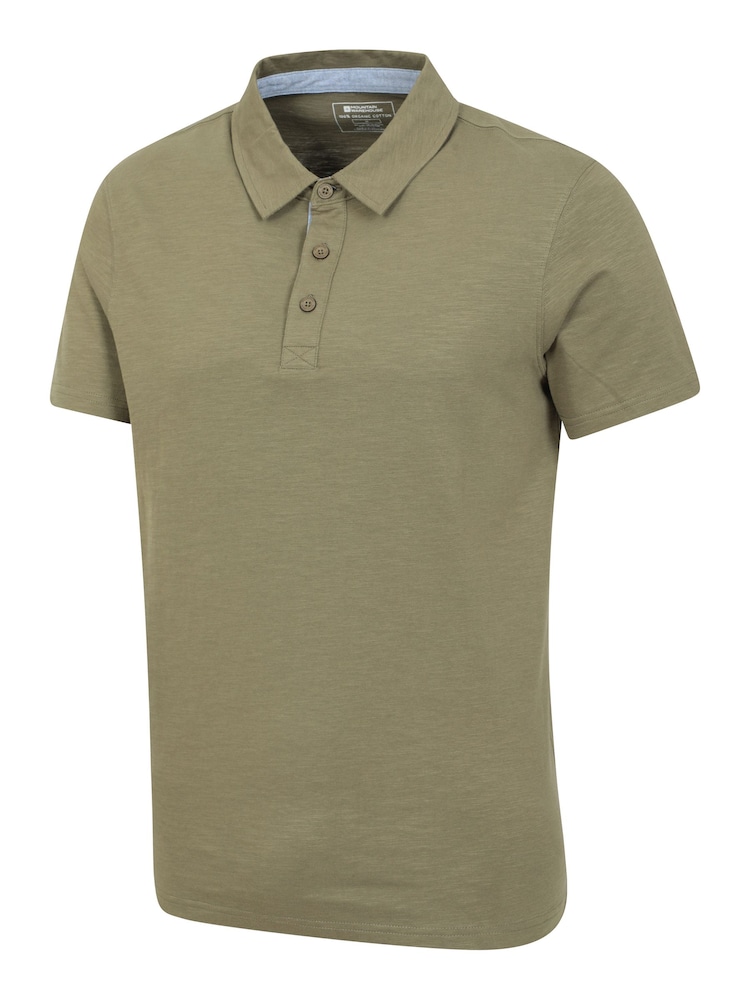 Mountain Warehouse Green Hasst II Mens Polo Shirt - Image 4 of 5