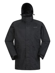Mountain Warehouse Black Mens Westport Long Waterproof Jacket - Image 1 of 5
