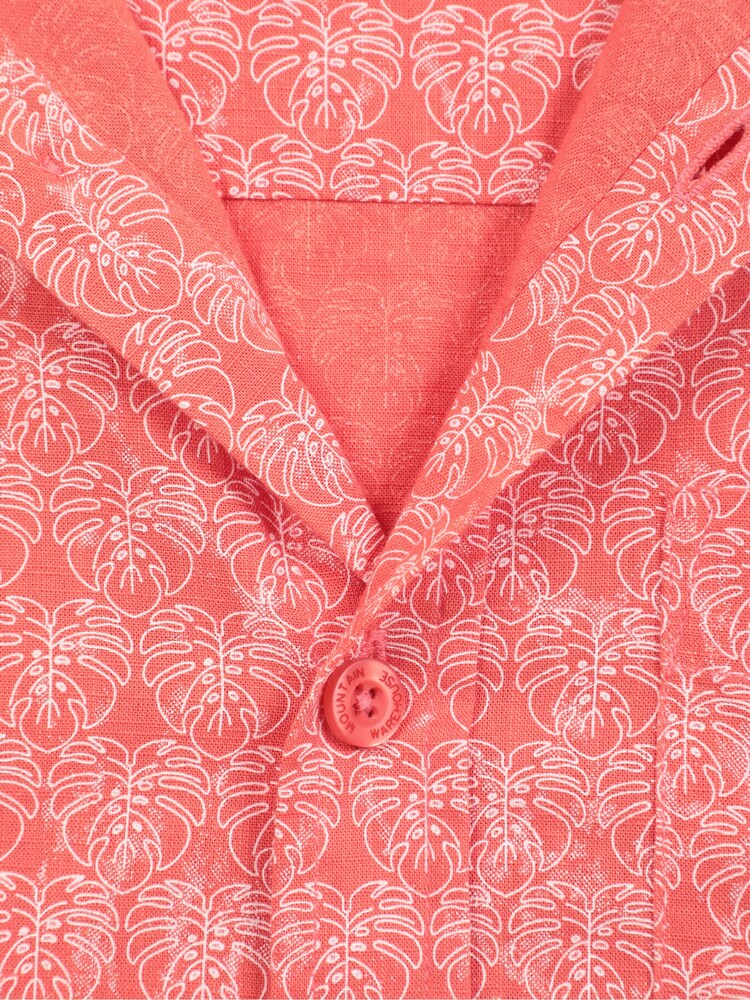 Mountain Warehouse Pink Mens Preston Illustration 100% Cotton Shirt - Image 7 of 7