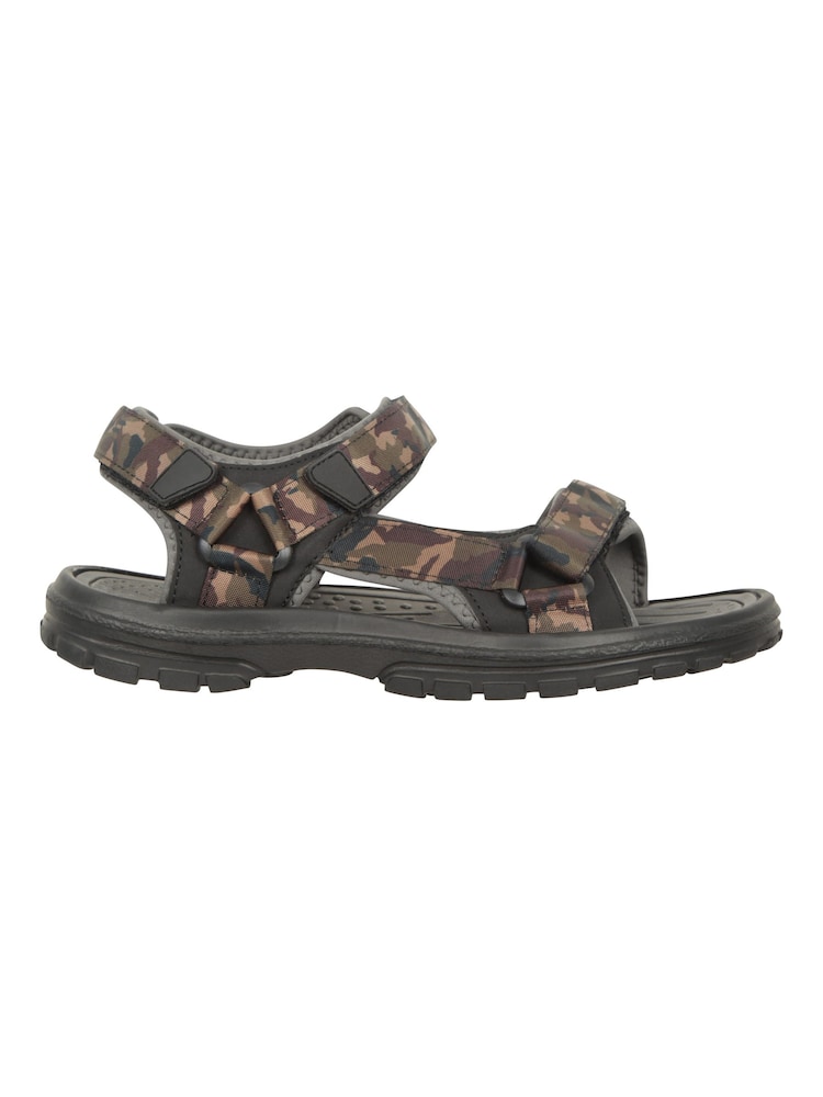 Mountain Warehouse Green Camo Crete Mens Sandals - Image 2 of 7
