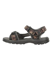 Mountain Warehouse Green Camo Crete Mens Sandals - Image 4 of 7