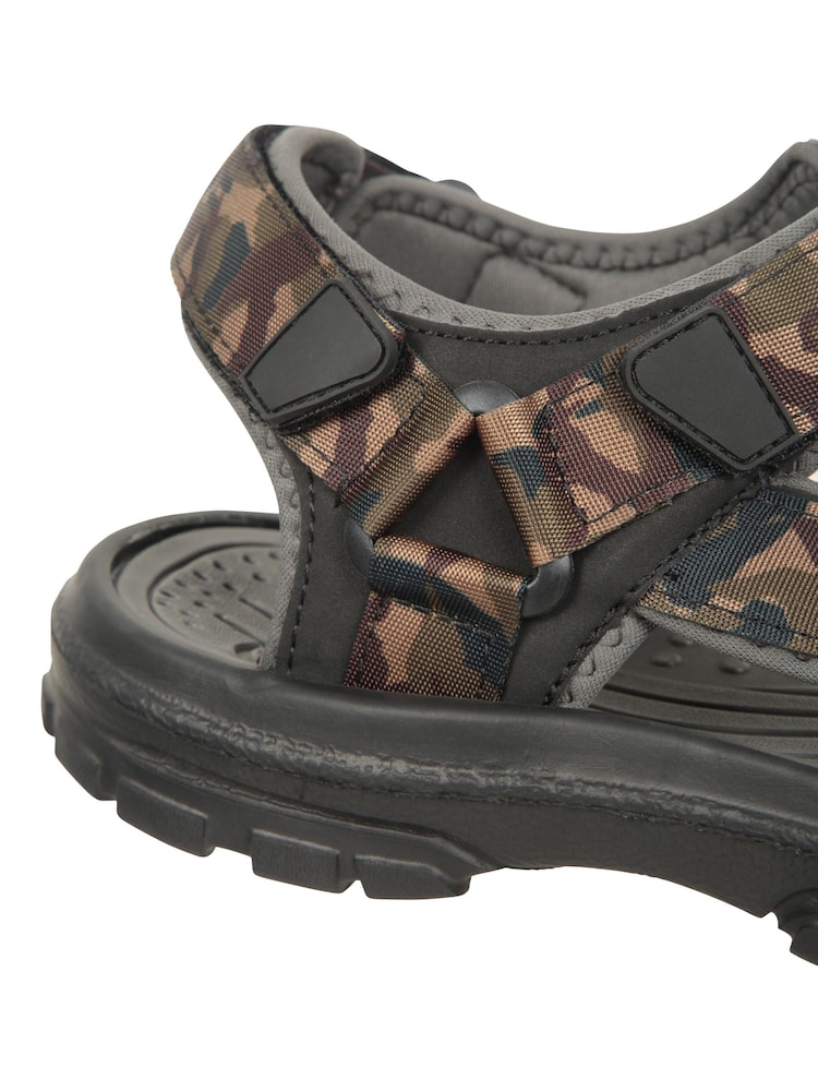 Mountain Warehouse Green Camo Crete Mens Sandals - Image 7 of 7