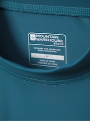 Mountain Warehouse Sky Blue Mens Long Sleeve Rash Vest - Image 4 of 4