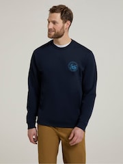 Mountain Warehouse Light Blue Circle Crew Neck Sweatshirt - Image 4 of 4