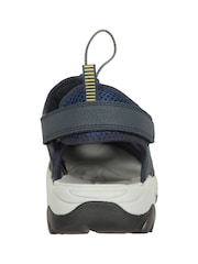 Mountain Warehouse Blue Rift Mens Drainage Sandals - Image 3 of 6