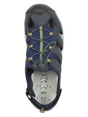 Mountain Warehouse Blue Rift Mens Drainage Sandals - Image 5 of 6