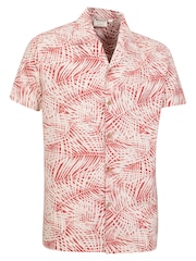 Mountain Warehouse Red Mens Beach Short Sleeve Shirt - Image 5 of 10
