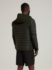 Mountain Warehouse Green Mens Turbine II Padded Softshell Coats - Image 3 of 4