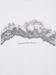 Weiß - Mountain Warehouse Mens 100% Cotton Lightweight T-Shirt - Bild 5 von 6