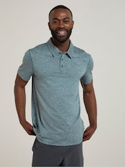 Mountain Warehouse Mens Deuce Iso Cool Breathable UV Polo Shirt - Image 1 of 4