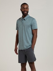 Mountain Warehouse Mens Deuce Iso Cool Breathable UV Polo Shirt - Image 2 of 4