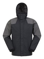 Mountain Warehouse Grey Mens Gust Waterproof Coat Jacket - Image 1 of 5