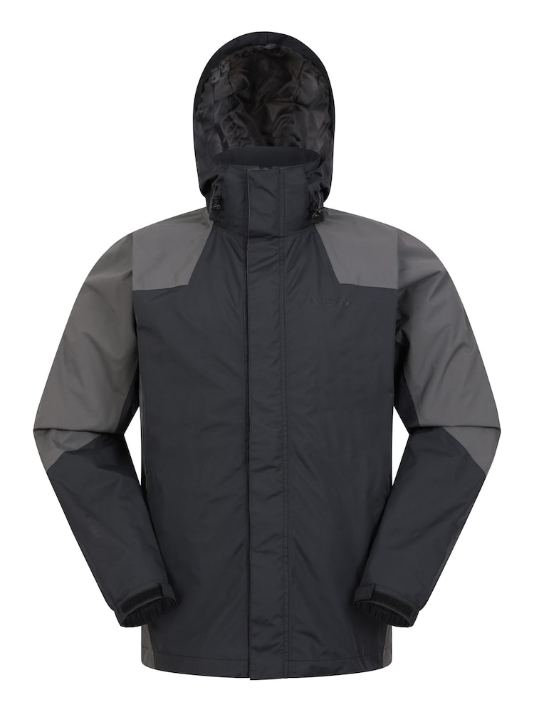 Mountain Warehouse Grey Mens Gust Waterproof Coat Jacket - Image 1 of 5