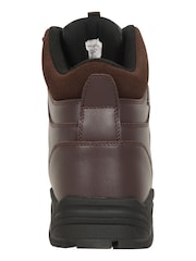 Mountain Warehouse Brown Latitude II Extreme Mens Waterproof Leather Walking Boots - Image 2 of 6
