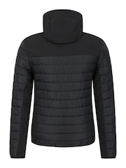 Mountain Warehouse Black Mens Turbine II Padded Softshell Coats - Image 7 of 9