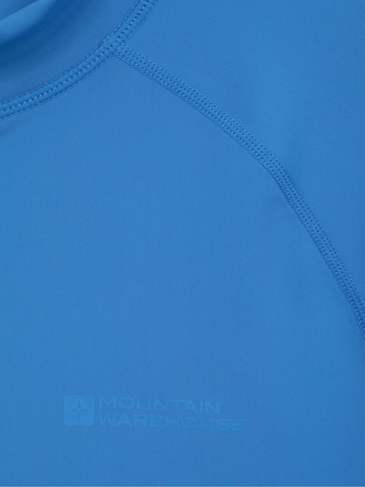 Mountain Warehouse Blue Mens Long Sleeve Rash Vest - Image 5 of 5