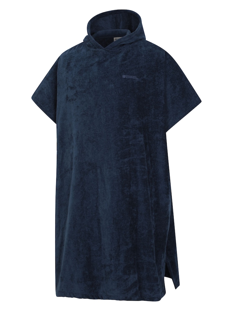 Mountain Warehouse Blue Chrome Mens Driftwood Changing Towel - Image 8 of 9