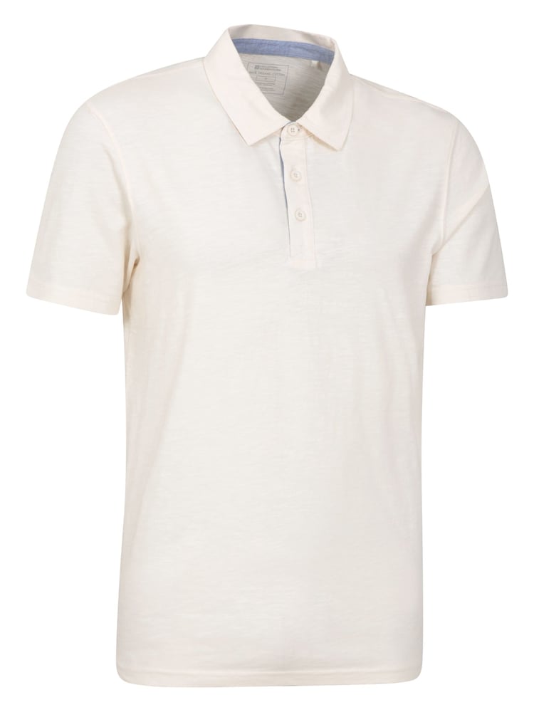 Mountain Warehouse White Mens Hasst II Mens Polo Shirt - Image 2 of 5