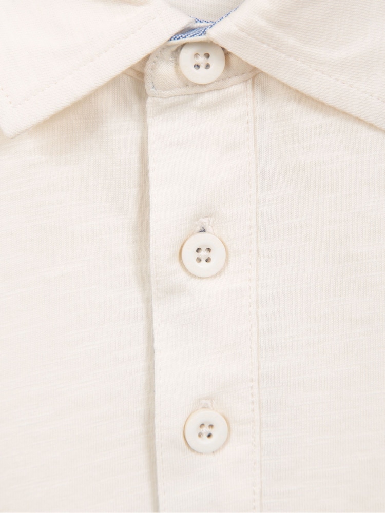 Mountain Warehouse White Mens Hasst II Mens Polo Shirt - Image 5 of 5