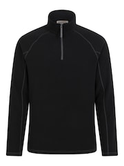 Mountain Warehouse Black Mens Ashbourne II Half Zip Fleece - Image 1 of 5