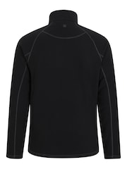 Mountain Warehouse Black Mens Ashbourne II Half Zip Fleece - Image 3 of 5