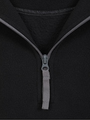 Mountain Warehouse Black Mens Ashbourne II Half Zip Fleece - Image 5 of 5